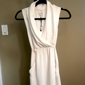 Wilfred Sabine dress in Cupro Lyoce Birch (brand new with tags)